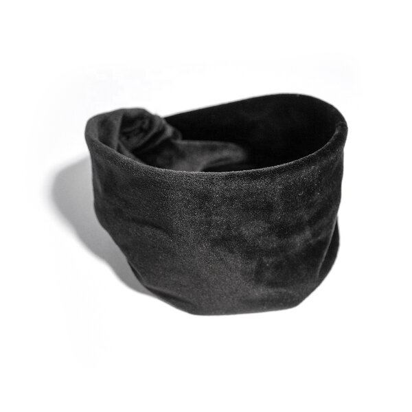 Headband Manufacturer - Velvet Stretch Cross Knotted Women Bows Vintage Sweatproof