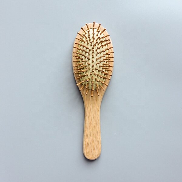 Hairbrush Comb Manufacturer - Custom Logo Eco-Friendly Bamboo Wood Scalp Massage
