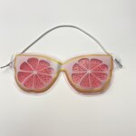 Gel Eye Mask Manufacturer - Reusable PVC Fruit Travel Cooling for Puffy Eyes
