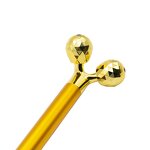 Beauty Bar Manufacturer - 24K T Shape Face 3D Massage Roller for Lifting Tightening