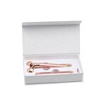 Facial Massager Manufacturer - Vibrating 24K Golden Skin Roller T Y Shape Tightening