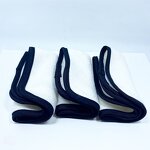 Face Towels Manufacturer - White Bamboo Fiber Makeup Remover Cloth 3pcs/set