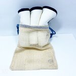 Face Towels Manufacturer - White Bamboo Fiber Makeup Remover Cloth 3pcs/set