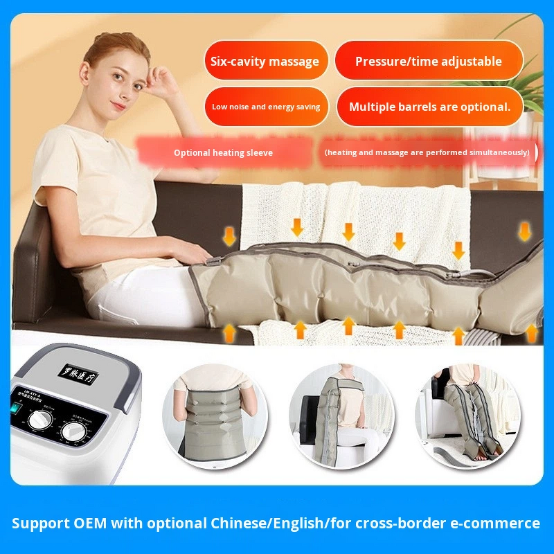 Leg Massage Boots Manufacturer - TPU Material Full Body Air Compression Physiotherapy