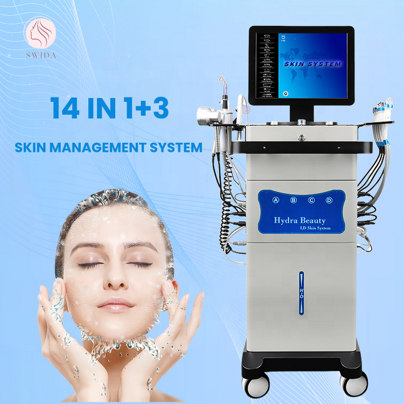 Hydra Beauty Facial Machine Manufacturer - 14-in-1 Micro Dermabrasion Standalone for Lip US EU
