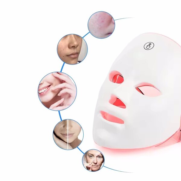 LED Facial Mask Manufacturer - SWIDA Handheld 7 Colors for Pigment Removal Targeted