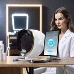 Face Skin Analyzer Manufacturer - Portable AI 3D Scanner Magic Mirror US/JP/IT/ZA