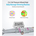 Pressotherapy Machine Manufacturer - Professional 2-in-1 Air Pressure Infrared Stainless