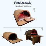 Far Infrared Sauna Dome Manufacturer - Standing LED 360 Body Coverage for 1 Person