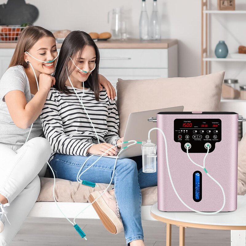 Hydrogen Oxygen Generator Manufacturer - Electric One Two Outputs 1500ml 99.996% H2