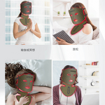 LED Facial Skin Care Mask Manufacturer - 7 Colors with Food-Grade Silica Gel Home Use