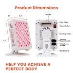 6000w Full Body Red Therapy Light Manufacturer - LCD Controller 660/850nm Home Salon Machine Tool