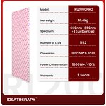 IDEATHERAPY 5W Dual Chip Light Therapy Lamp Manufacturer - Nir Red Light Belt Yoga Studio Tool