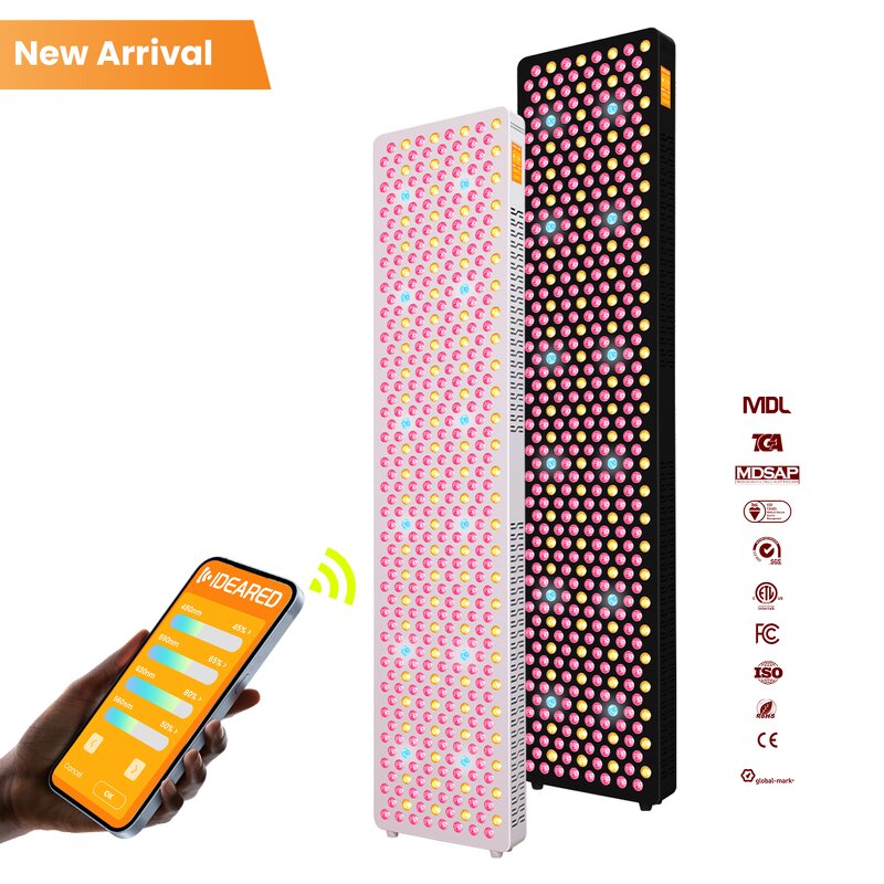 IDEATHERAPY RLPRO450MAX Panel Manufacturer - 9 Wavelengths High Irradiance Infrared Red Light Lamp Tool