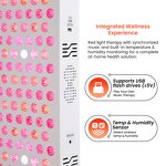 Large Size Full Body Red Light Panel Manufacturer - 660/850/1060nm 9 Spectrums LCD Touch Screen 6ft Tool