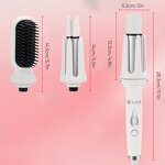 Hair Curler Manufacturer - New 3-in-1 Auto Ceramic PTC Fast Heated Negative Ionic