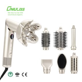 Hair Styler Manufacturer - Multi with Display Auto-Rotating Curling 7-in-1