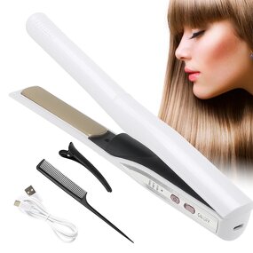 Flat Iron Manufacturer - 2025 Professional Electric Portable Rechargeable 2-In-1