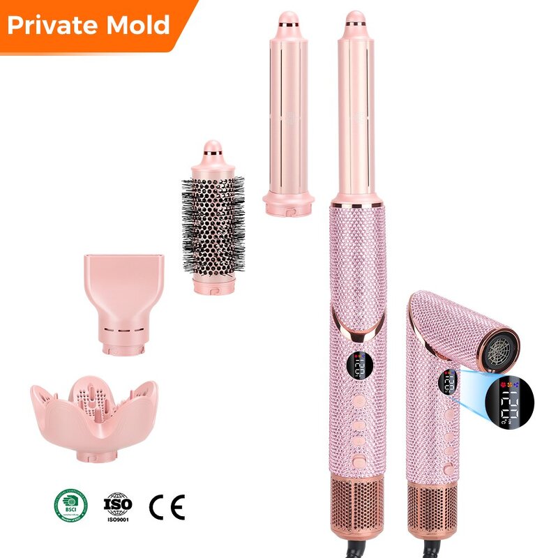 Hair Styler Manufacturer - Private Mold 5-in-1 Automatic Wrap Negative Ionic