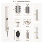 Hair Styler Manufacturer - Foldable 8-in-1 Multifunctional Ionic for Straightening Curling