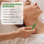 Gua Sha Massager Manufacturer - Custom Natural Xiuyan Jade for Cheeks Jawline Forehead