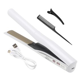 Flat Iron Manufacturer - Portable 2025 Ceramic USB Rechargeable Cordless 2-in-1