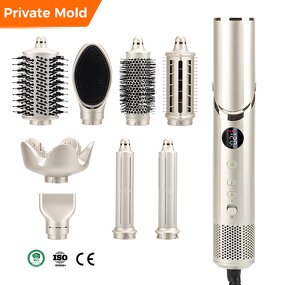 Hair Straightener Manufacturer - One Step Hot Air Brush 8-in-1 BLDC Multifunction