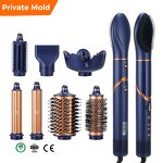 Hair Dryer Manufacturer - 6-in-1 Salon Ionic 1400W Gold Brushless DC Motor