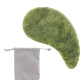 Gua Sha Massager Manufacturer - Custom Natural Xiuyan Jade for Cheeks Jawline Forehead