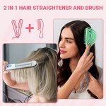 Hair Straightener Manufacturer - Cordless USB Rechargeable Ceramic LED Portable Outdoor