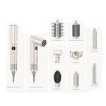 Hair Styler Manufacturer - Foldable 8-in-1 Multifunctional Ionic for Straightening Curling