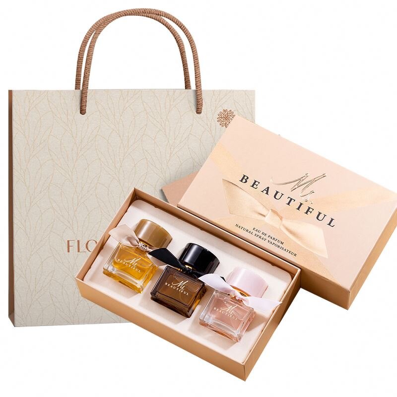 Custom Printed Logo Thank You Paper Cards Postcard Cosmetic Square Perfume Gift Packaging Textured Shopping Bag Matt Lamination