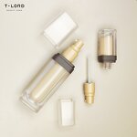 60ml Double-Walled Plastic Cosmetics Packaging for Skin Care Serum Face Cream Facial Cleanser Toner Lotion Cream Pump Sprayer