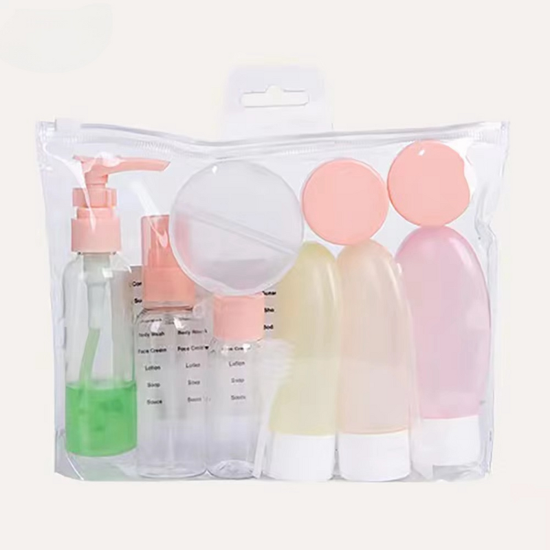 Travel Plastic Bottle Kit for Skin Care Serum & Face Cream Roll-On Sealing Screen Printed Surface Custom Color OEM/ODM Available