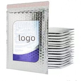 Aluminum Film Envelope Shockproof Foam Silver Bubble Film Express Packaging Bag Bubble Mailer