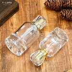 50ml 100ml Perfume Bottle with Crystal Luxury Golden Lid Sprayer Perfume Containers Luxury Glass Perfume Bottle