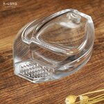 Luxury Square Flat Glass Perfume Serum Diffuser 30ml Empty Fill 50ml 100ml Available with Screen Printing Pump Sprayer