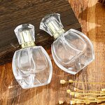 30ml Eco-Friendly Glass Perfume Bottle with Pump Cap Empty Cosmetic Packaging for Cosmetics and Fragrances