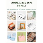 20*18*8 cm White Green Outside Recyclable Foldable Kraft Paper Shipping Packaging Mailer Boxes with UV Coating and Varnishing