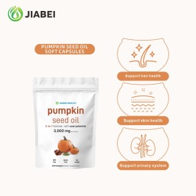 Pumpkin Seed Capsules Factory - ODM Hair Skin Urinary Support