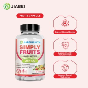 Fruit Capsules Manufacturer - OEM Immune Gut Health Supplement