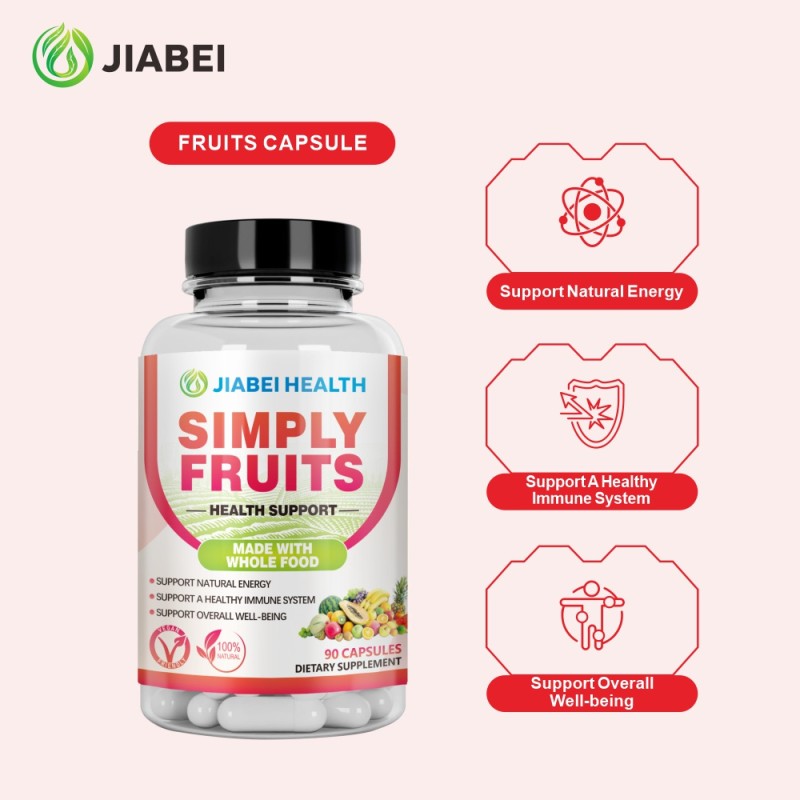 Fruit Capsules Manufacturer - OEM Immune Gut Health Supplement