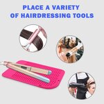 Curling Iron Silicone Mat Manufacturer - Wholesale Heat Resistant Flat Iron Hair Styling Tool Holder Tool