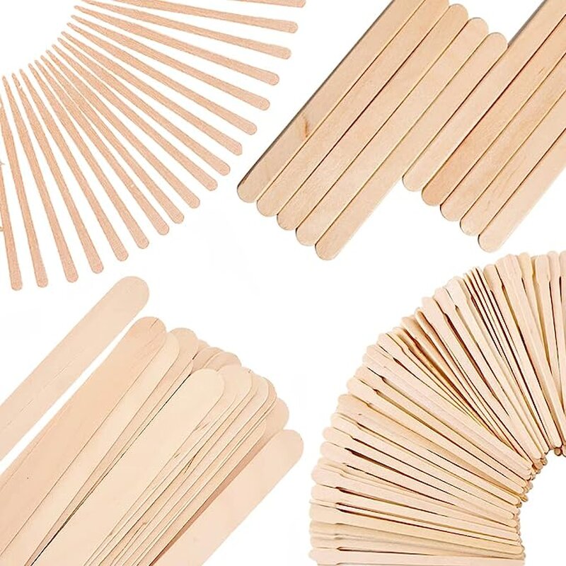 Disposable Wooden Popsicle Sticks Manufacturer - Craft Ice Cream Waxing Tongue Depressor Wood Tool