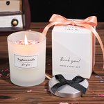 Rose Scented Candle Set Manufacturer - Hot Sale Valentine's Day Romantic Wedding Dry Flower Pillar Gift Tool