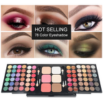 Cheap Makeup Palette Kit Manufacturer - Custom Professional 78 Colors Factory Big Cosmetic Set Tool
