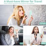 Compact Travel Makeup Mirror Manufacturer - Wholesale 20X Magnifying Handbag Round Pocket Cosmetic Tool