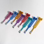 Tuning Fork Crystal Base Manufacturer - High Quality 8mm Universal Aluminium Alloy Massage Accessory Tool