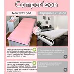 Oil Proof SPA Waxing Pad Manufacturer - Esthetician Beauty Bed Cover Vinyl Massage Table Tool
