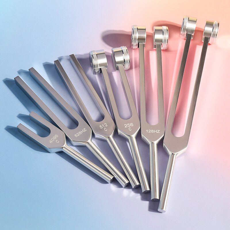 Medical Chakra Tuning Fork Set Manufacturer - Ent Instruments Aluminum Stainless Steel 46.98-512hz Tool